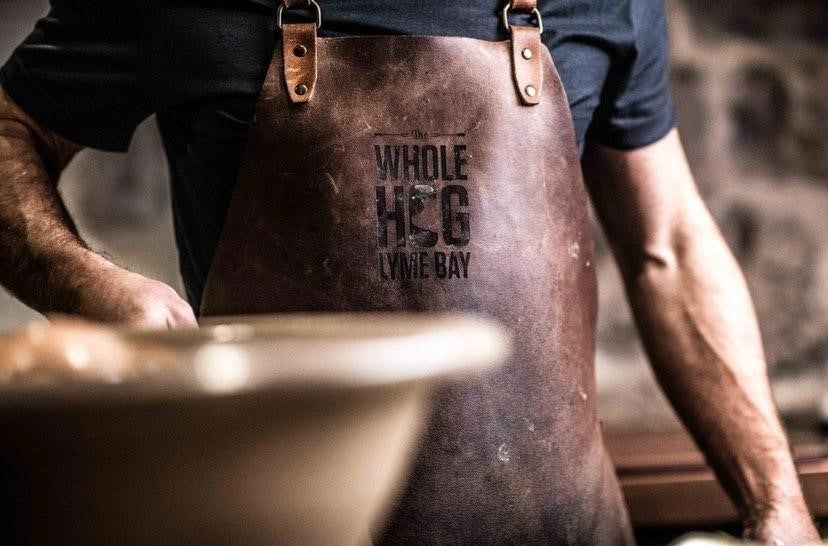 Customize Your Professional Leather Apron with Logo & Text