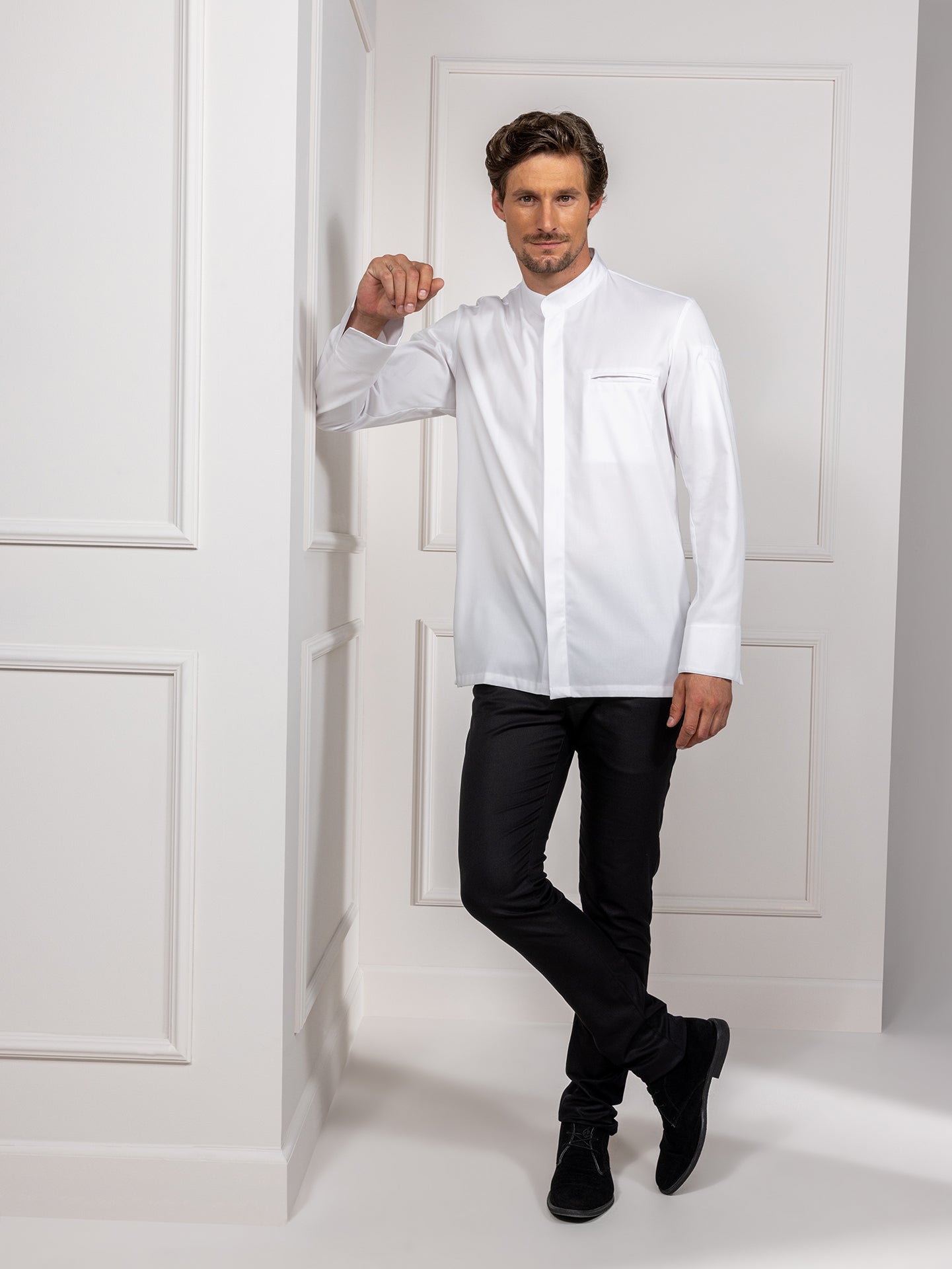 Chef Jacket Alain White by Le Nouveau Chef -  ChefsCotton