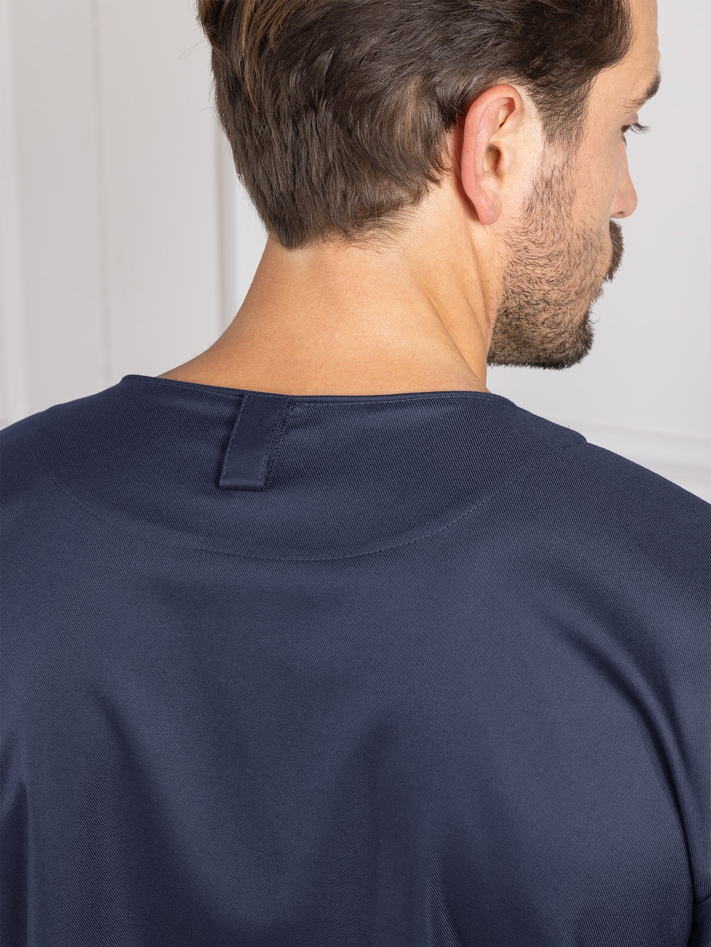 Oversized T-shirt Norian Deep Blue by Le Nouveau Chef for chef and service.