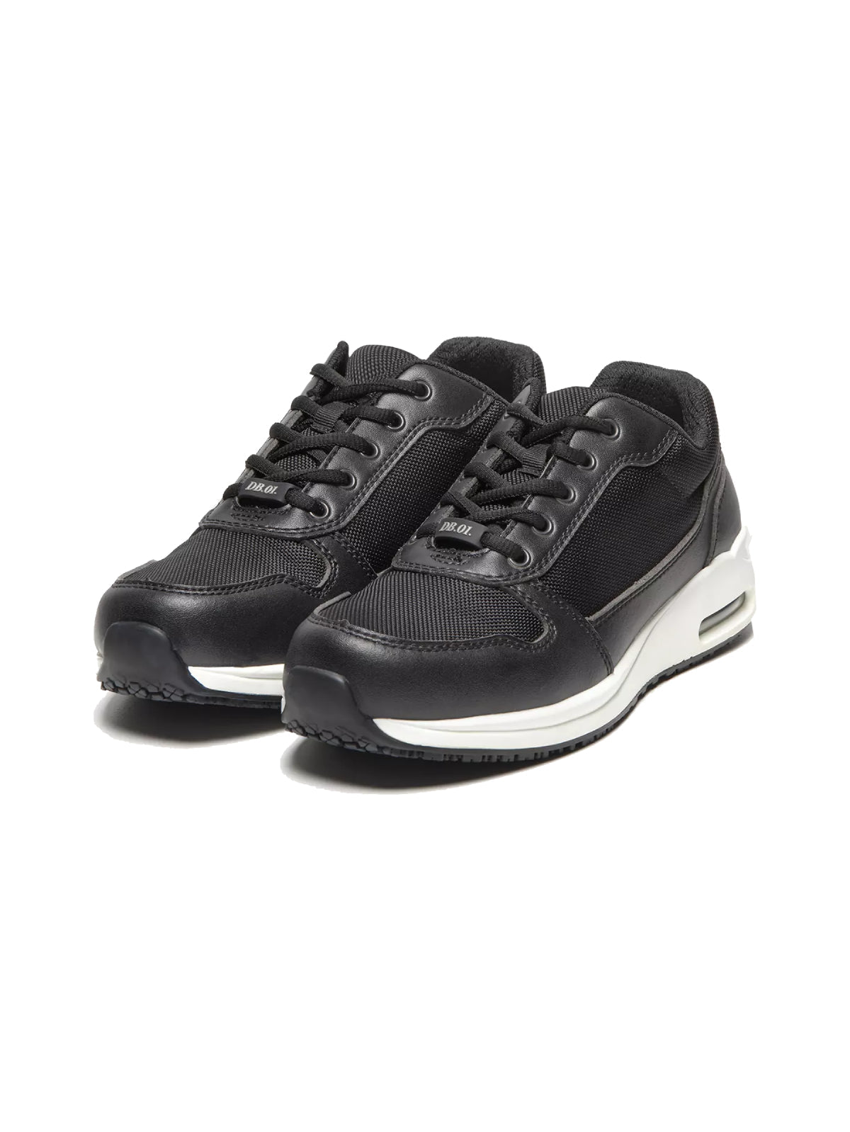Work Sneaker DB.01 Black & White by New -  ChefsCotton