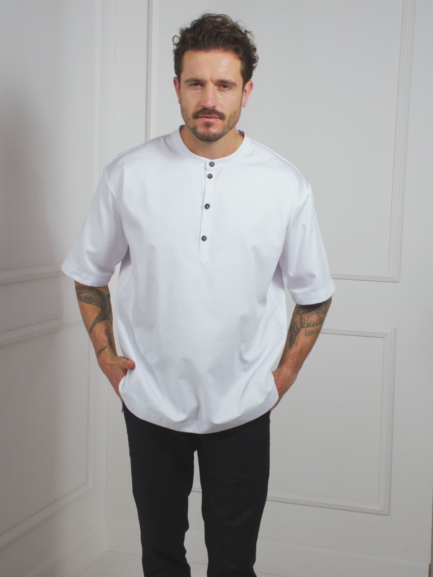 Chef and Service T-Shirt Gorgio White