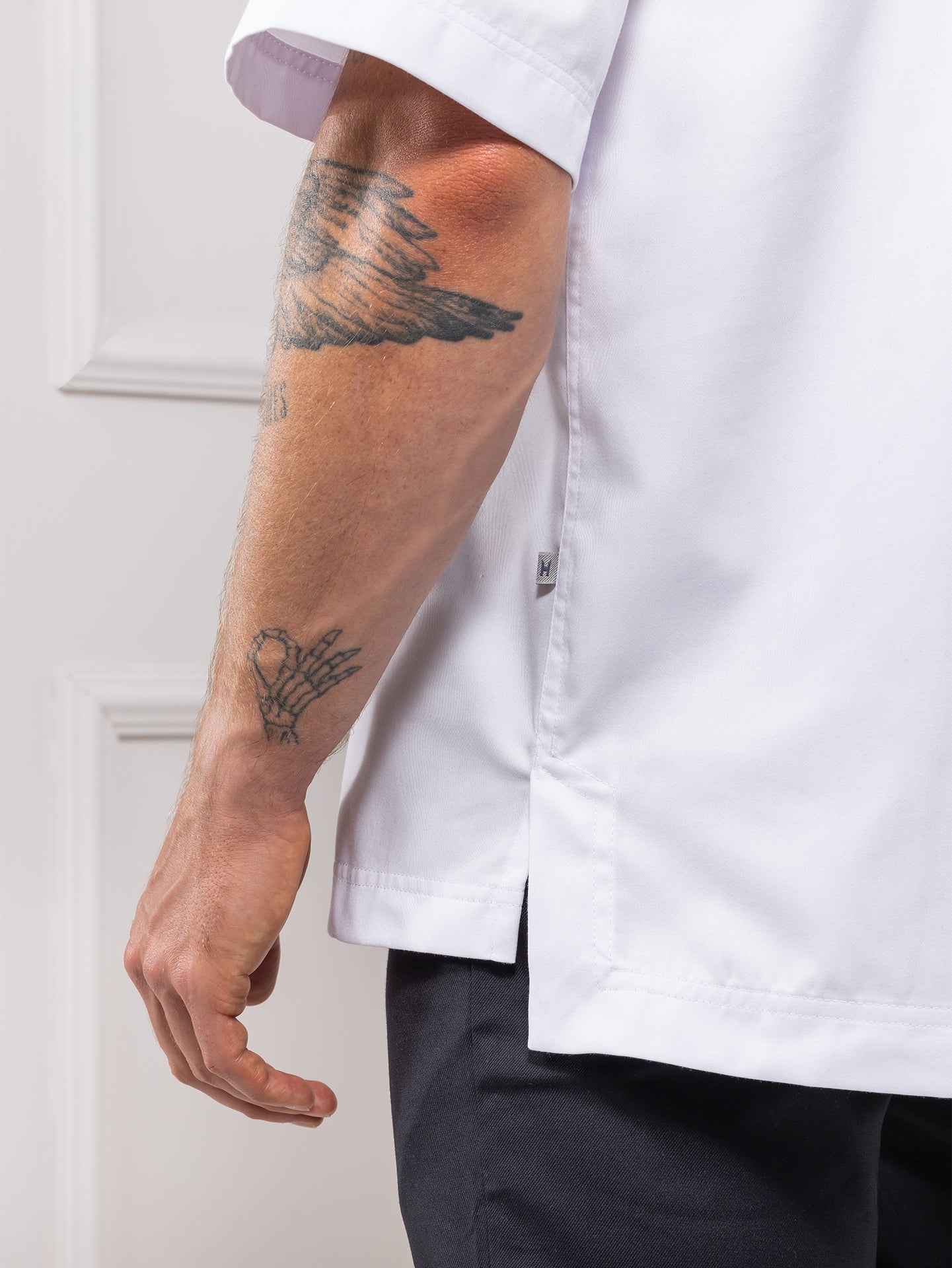 T-Shirt Gorgio White by Le Nouveau Chef -  ChefsCotton