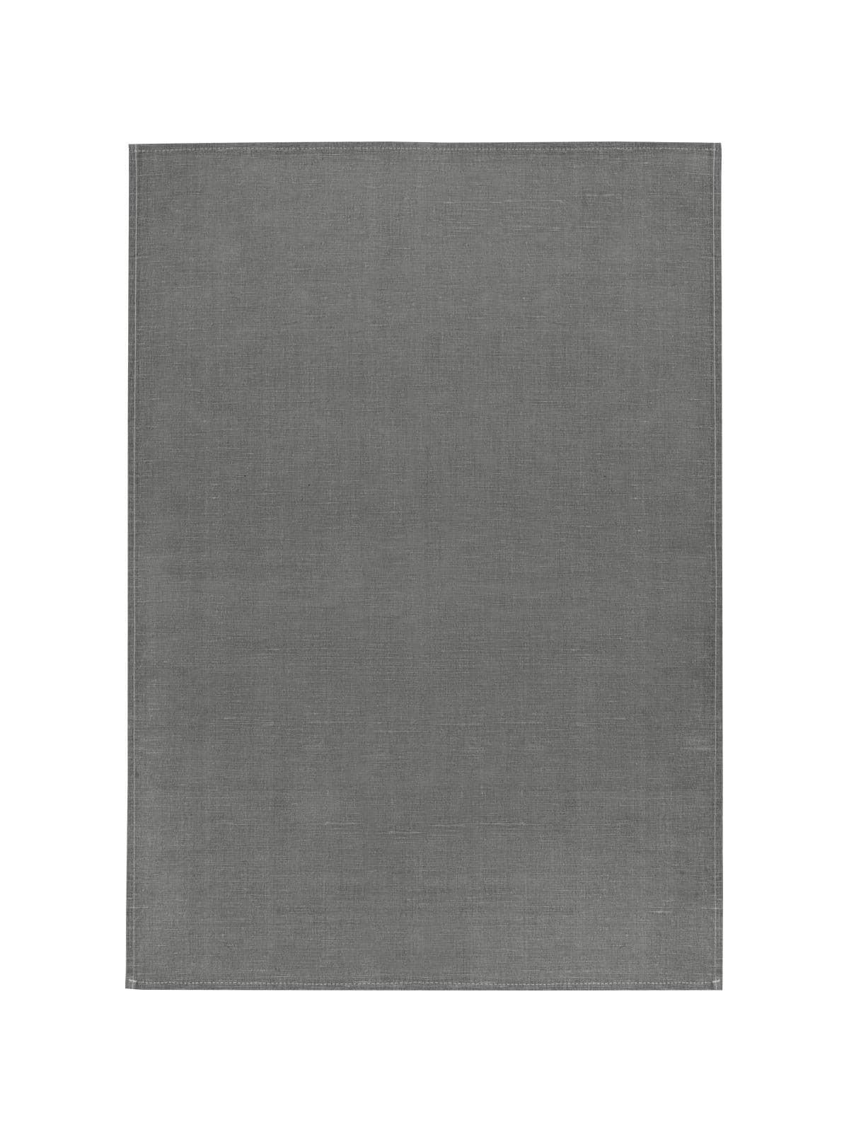 Kitchen Towel Half-Linen Grey - 12 Pcs by Kitchen & Table Linens -  ChefsCotton